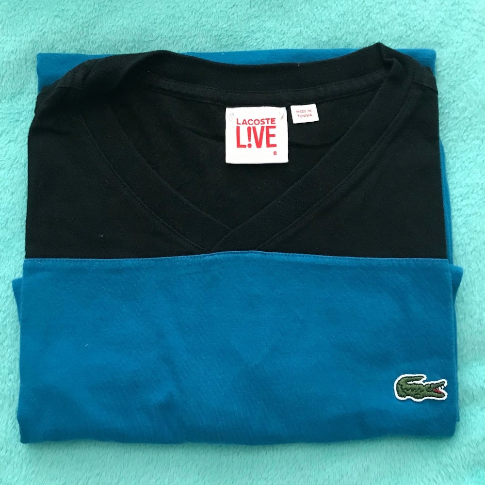 MEN'S Lacoste V-Neck Size 7 US size mens XL